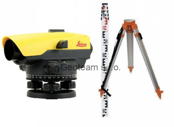 Nivelační přístroj sada Leica NA 532 (stativ, lať)